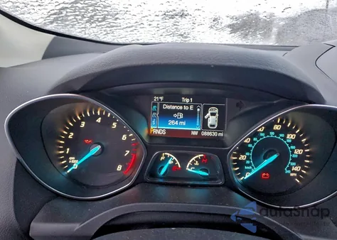 2014 Ford Escape Se from USA, damaged, VIN 1FMCU0GX3EUB93423